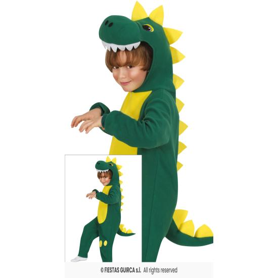 Disfraz Green Dinosaurio infantil con capucha