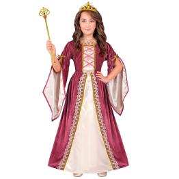 Disfraz Princesa Medieval Elegante en talla infantil