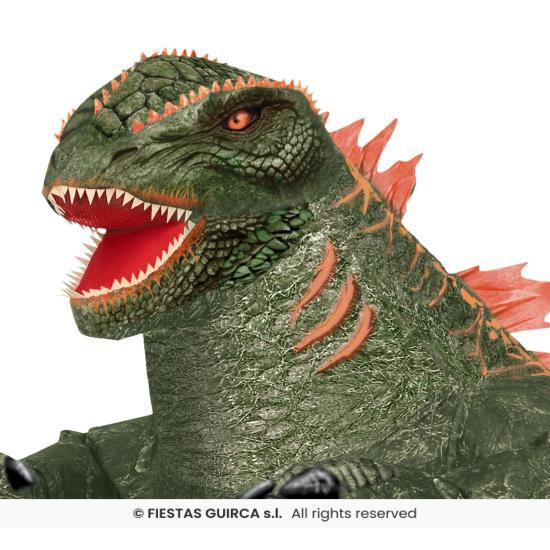 Disfraz Hinchable de Dinosaurio Mutante Godzilla adultos