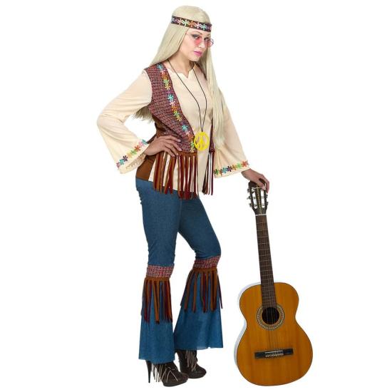 Disfraz Hippie Mega Fiesta  adulta.