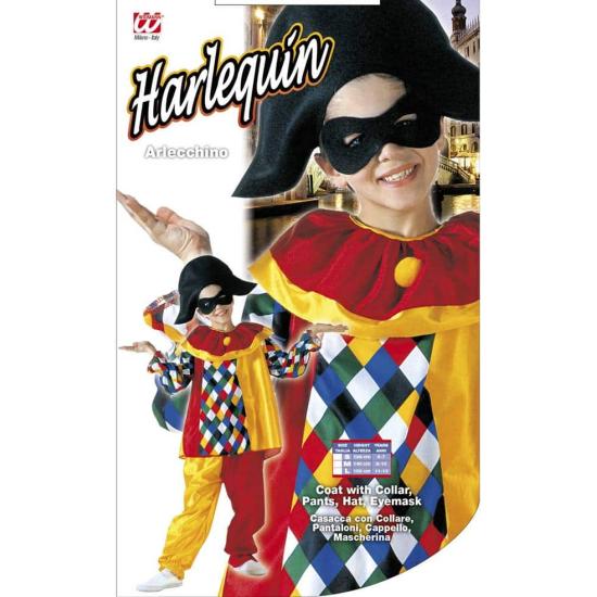 Disfraz Arlequín Veneciano.talla infantil
