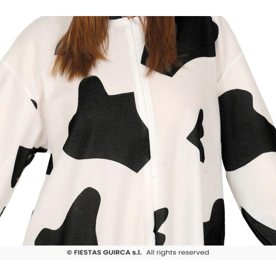 Disfraz Kigurumimi Vaca con Capucha para Adulto