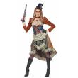 Disfraz Lady Steampunk Retro. adulta