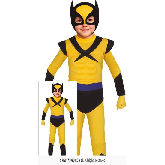 Disfraz Lobezno X-Men Económico para Niño