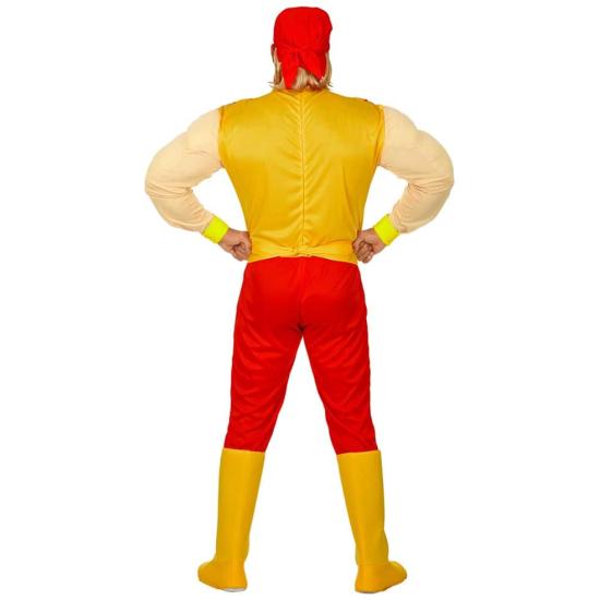 Disfraz Luchador Wrestling Hulk Hogan talla adulto