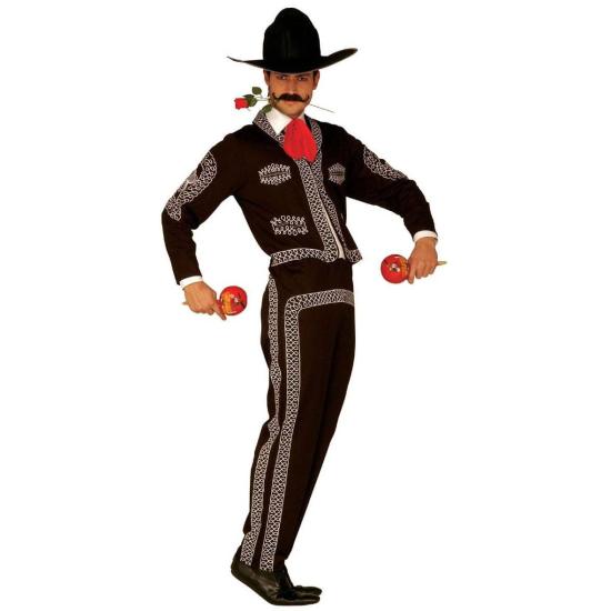 Disfraz de Mariachi para Hombre – Traje Mexicano Tradicional