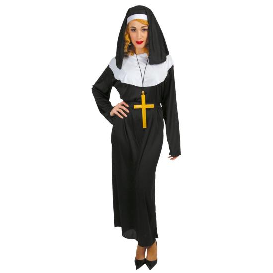 Disfraz Monja Sol Maria adulta