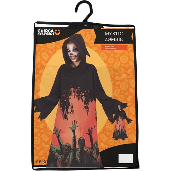 Disfraz Mystic Zombie Infantil con Capucha – Muerto Viviente