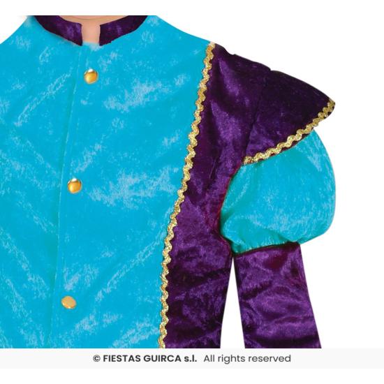 Disfraz Paje Navideño Azul infantil