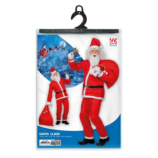 Disfraz  Papá Noel Super Económico Talla Única Adulto