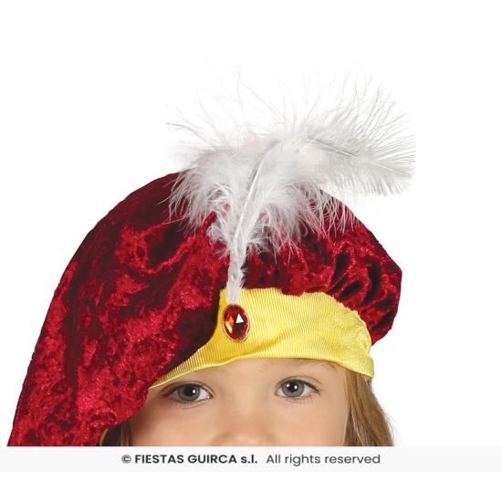 Disfraz Príncipe Cuento Burdeos para niños