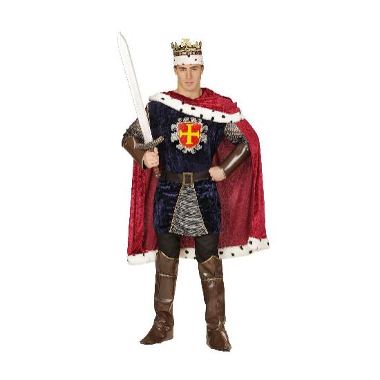 Disfraz Rey Red Medieval Lujo adulto