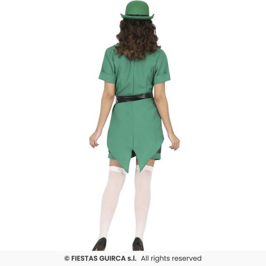 Disfraz Sexy Señorita San Patricio Vestido para Mujer