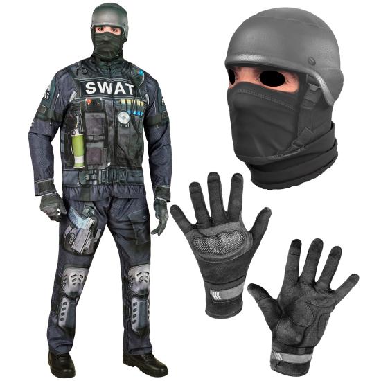 Disfraz SWAT Adulto – Fast Costume (traje completo)