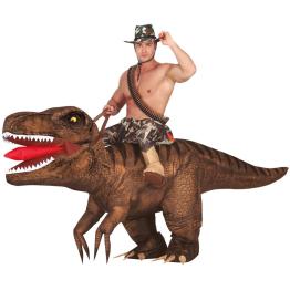 Disfraz T-REX Hinchable talla única adulto