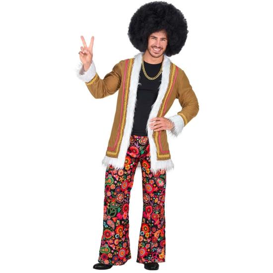 Disfraz Woodstock Hippie talla Adulto