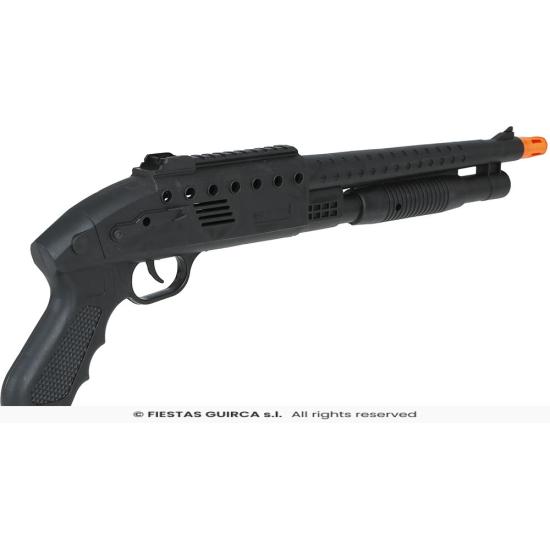 Escopeta SWAT Terminator (46 cm) – Arma de Juguete para Disfraces de Policías, Ladrones y Fuerzas Especiales