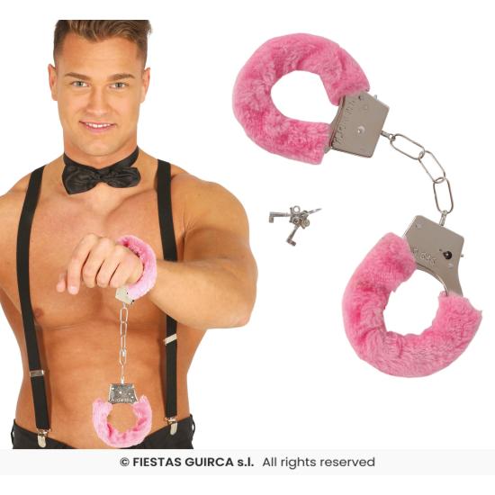 Esposas con Pelo Rosa con llave