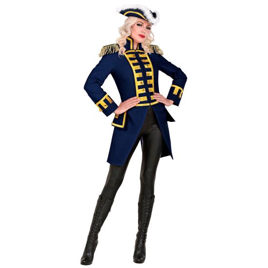 Frac Desfile Lujo Azul adulta