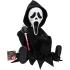 Ghost Face Motion Figura Animada, 11 Pulgadas, Negro