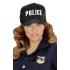 Gorra Policia Ajustable para adultos