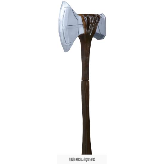 Hacha Vikinga de 61 cm - Accesorio de Fantasía para Disfraces Épicos