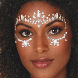 Joyas Faciales, Colores Surtidos, Pack de 100