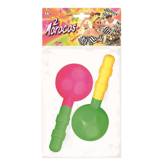 Set de 2 Maracas surtidas en colores