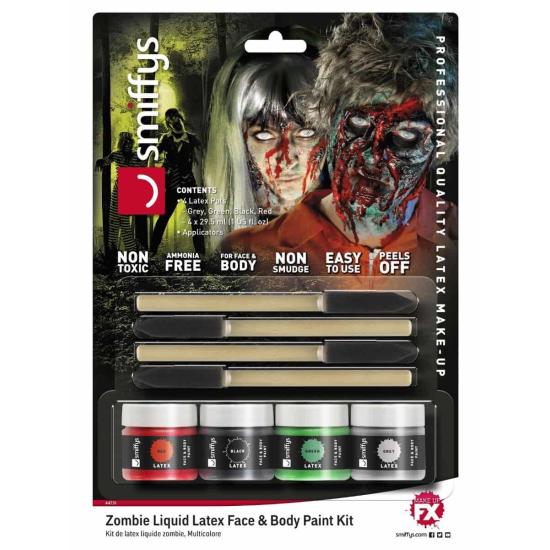 Kit  Zombi con Látex líquido FX Especial