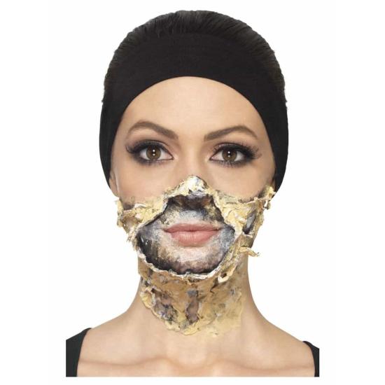 Kit zombi terrorífico con látex líquido Lujo