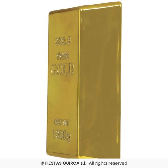 Lingote de Oro de Mentira (16x4.5 cm)