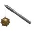 Maza Medieval con Bola de pinchos 33 cms