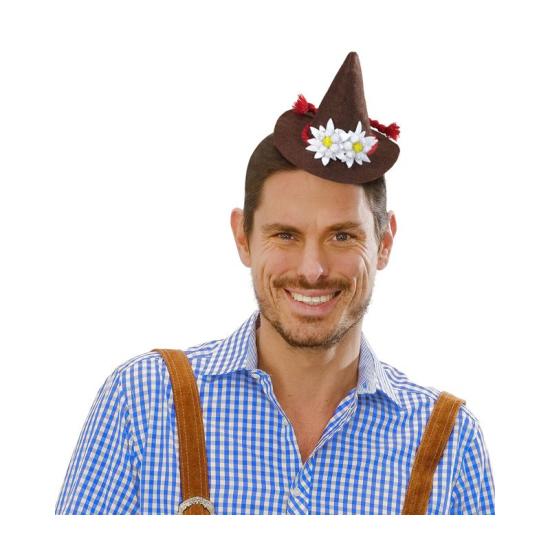 Mini sombrero bávaro  edelweiss unisex
