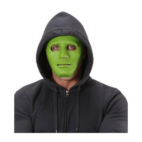 Mascara para disfraces Anonymous Verde