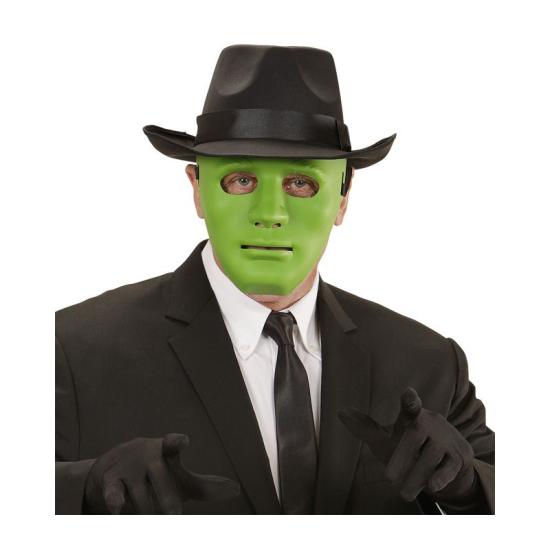 Mascara para disfraces Anonymous Verde