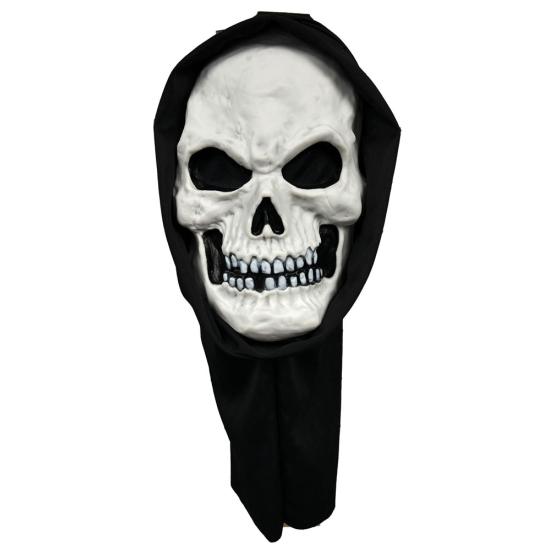 Máscara de calavera GID con capucha