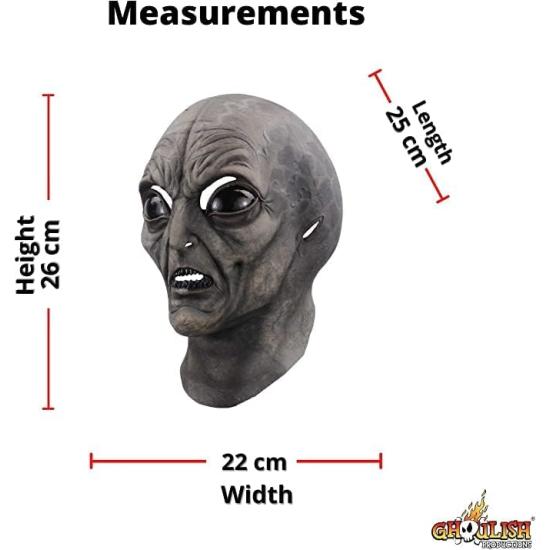 Máscara Invasor Malvado 51 - Línea Aliens