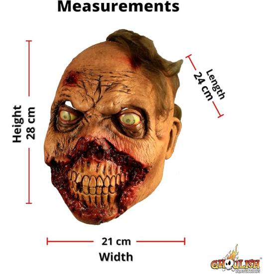 Máscara Encías Podridas – Línea Zombies (Adulto)