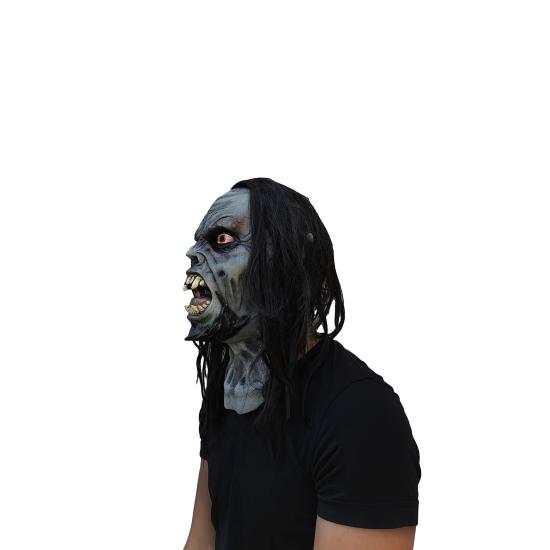 Máscara Vampiro con Cabellos para adulto