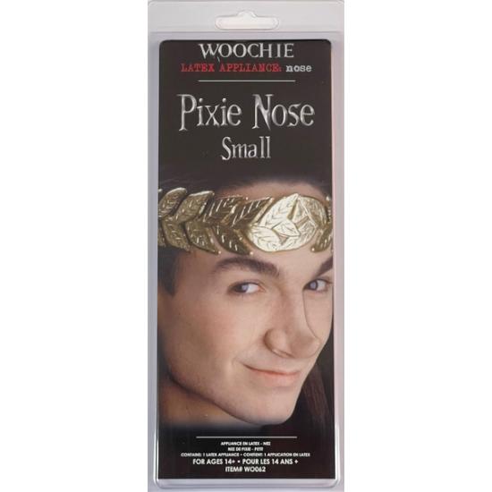 Nariz de duendecillo pequeña de látex Woochie profesional