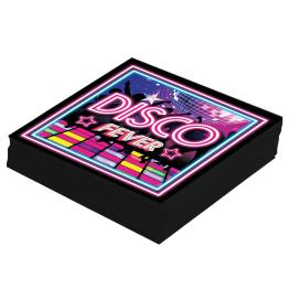 Pack 12 servilletas Disco 33X33 CMS.