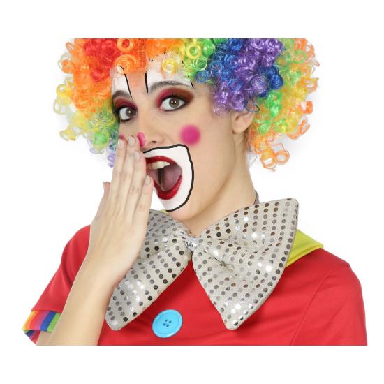 Pajarita con lentejuelas maxi grande colores