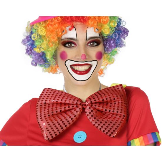 Pajarita con lentejuelas maxi grande colores