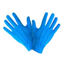 Par de guantes Turquesa 25cm