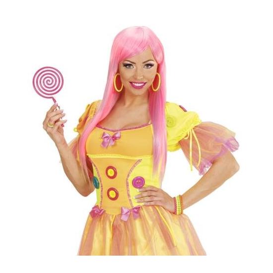 Par de Pendientes amarillo  Fluorescentes