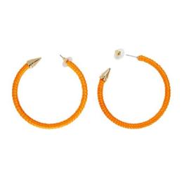 Par de Pendientes naranja  Fluorescentes