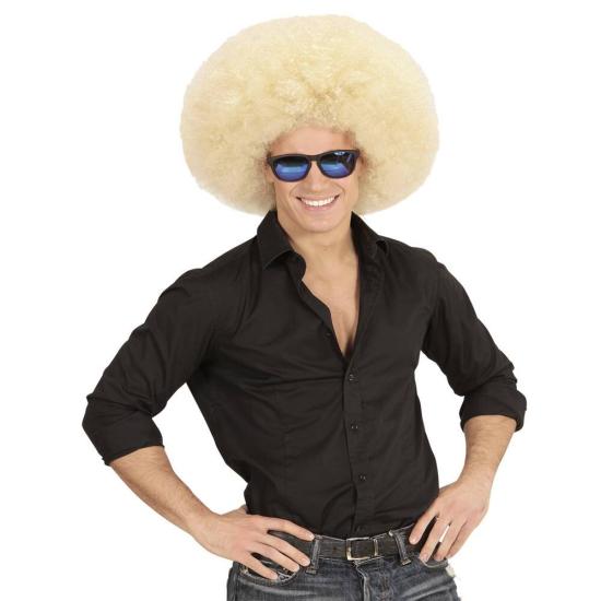 Peluca Afro Sobredimensionada color Rubia