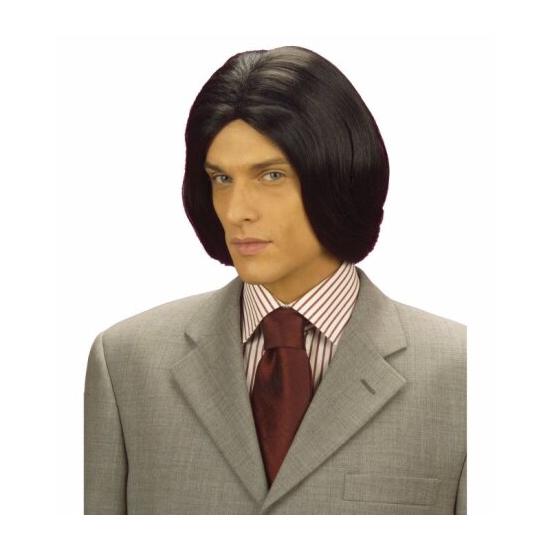 Peluca Amadeus en Negra  .