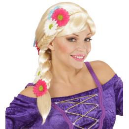 Peluca de Rapunzel para adulta