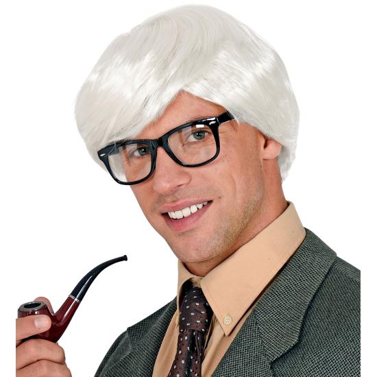 Peluca Hombre Retro Estilo Intelectual – 4 Colores Disponibles